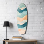 Colors of the Sea Glass Wall Art.