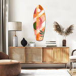 Sunset in Motion Glass Wall Art.