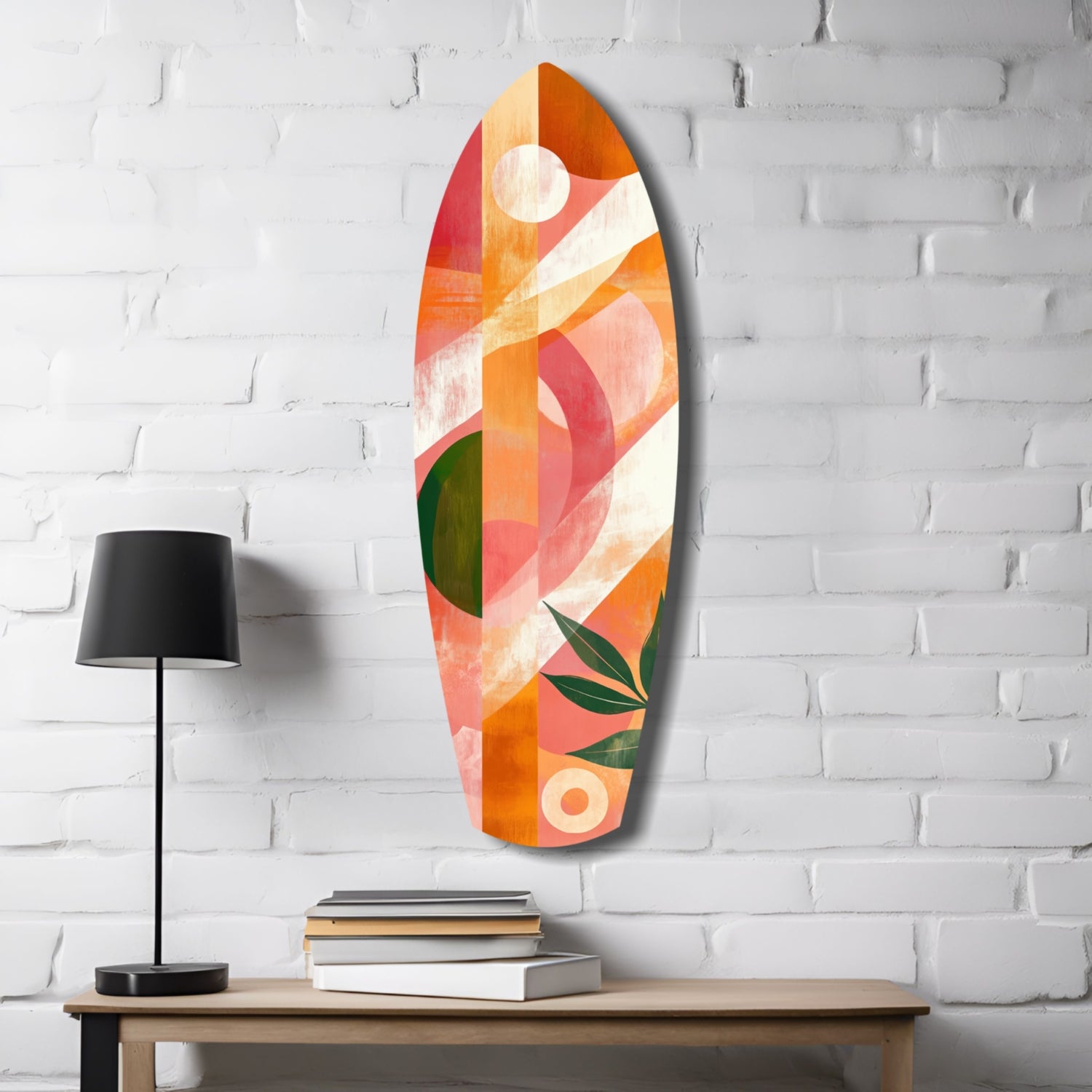 Sunset in Motion Glass Wall Art.