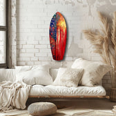 4th of July Glass Wall Art.