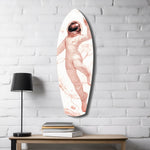 Astronaut in the Ocean Glass Wall Art.