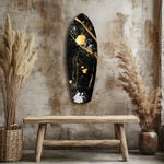 Golden Stained Glass Wall Art.