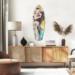 Marilyn Monroe Glass Wall Art.