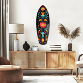 Fox and Rabbit Glass Wall Art.