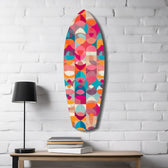 Cubic Art Glass Wall Art.