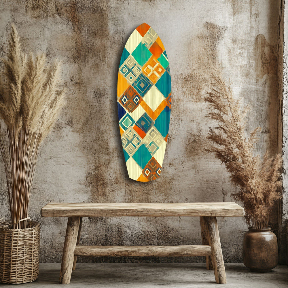 Abstract Art Glass Wall Art.