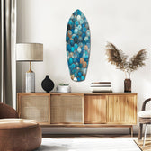 Feathers of the Haven Glass Wall Art.