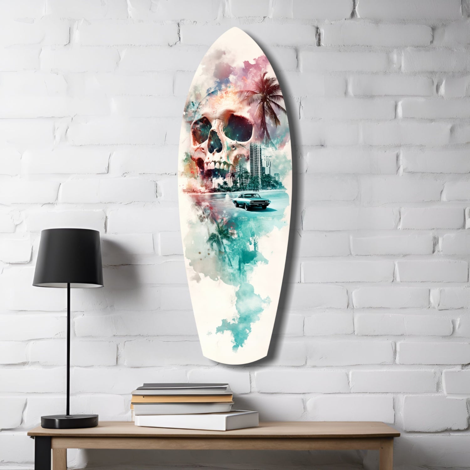 Miami Heat Glass Wall Art.