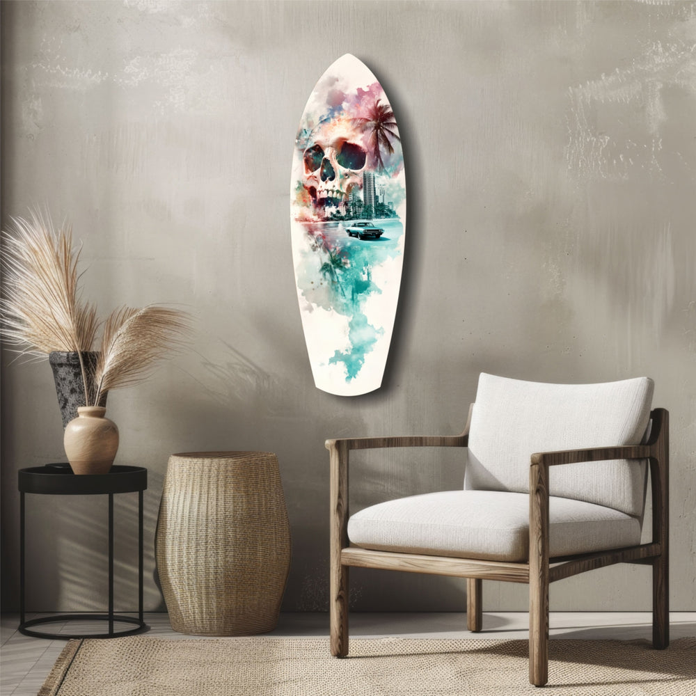 Miami Heat Glass Wall Art.