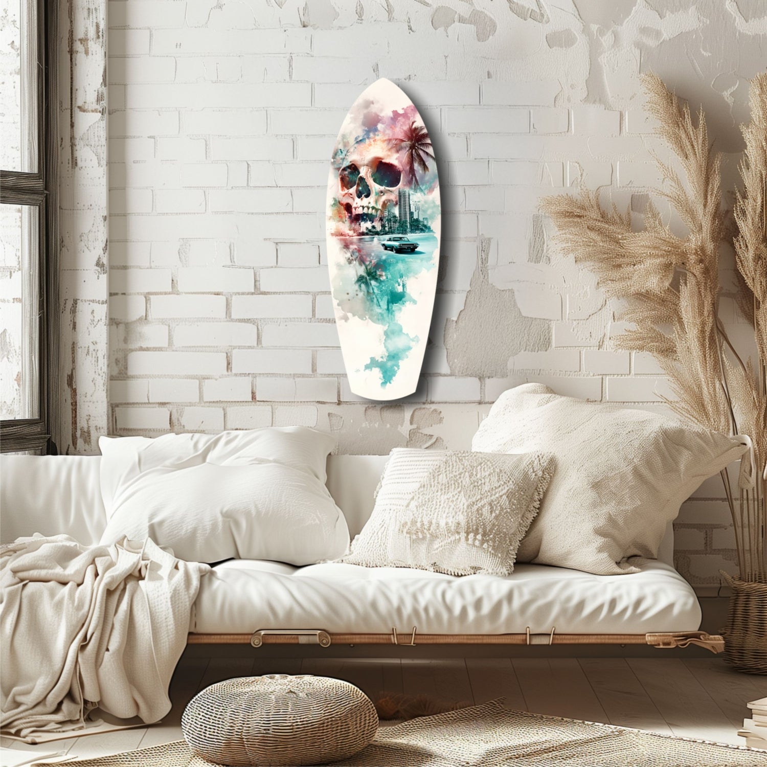 Miami Heat Glass Wall Art.