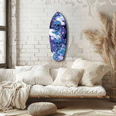 Midnight Skull Nocturnal Shadows Glass Wall Art.