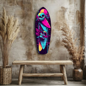 Addicted to Surfing Glass Wall Art.