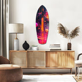 Kinetic Cosmos Glass Wall Art.