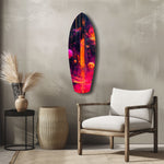 Kinetic Cosmos Glass Wall Art.