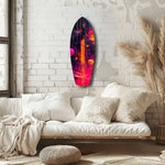 Kinetic Cosmos Glass Wall Art.