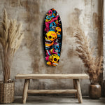 Street Soul Graffiti Skulls Glass Wall Art.