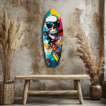 Street Soul Graffiti Skulls Glass Wall Art.
