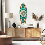 Emerald Dreams Glass Wall Art.