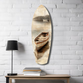 Drift of Solitude Glass Wall Art.