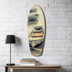 Drift of Solitude Glass Wall Art.