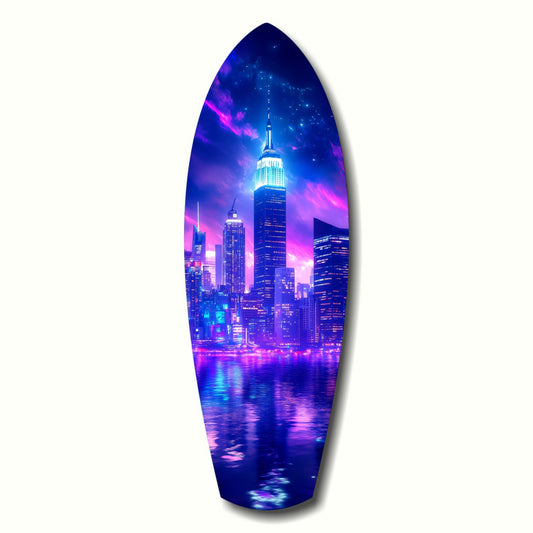 Empire City Glass Wall Art.