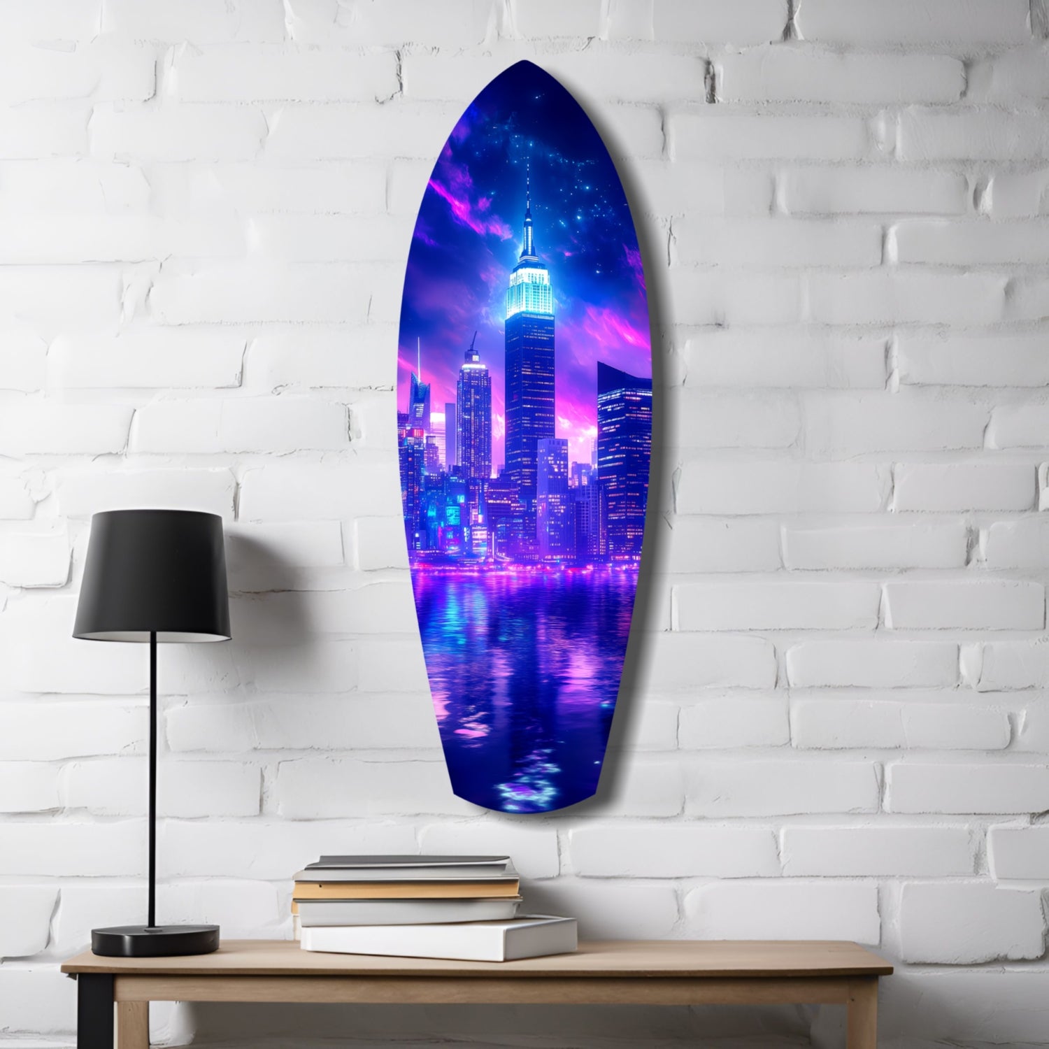 Empire City Glass Wall Art.