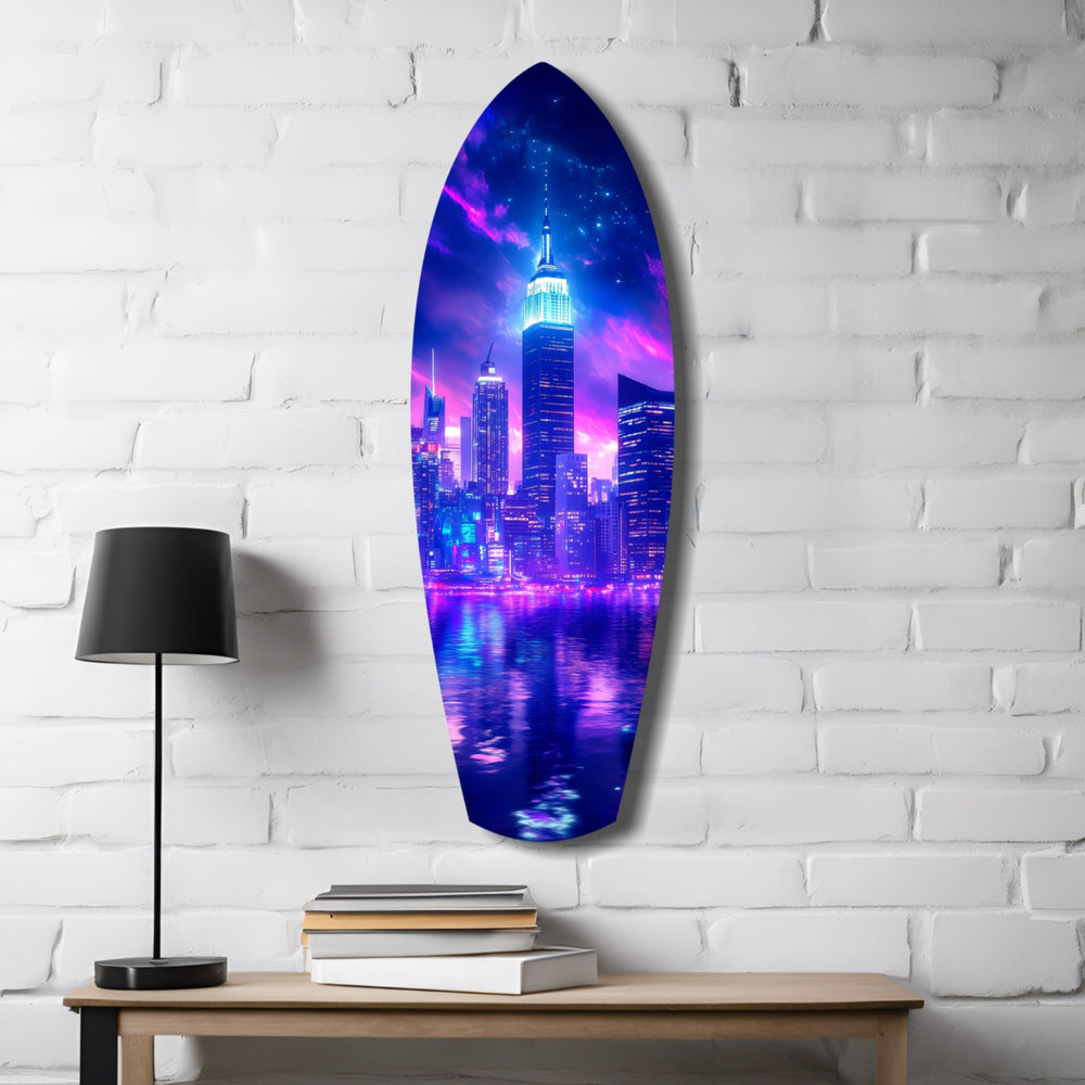 Empire City Glass Wall Art.