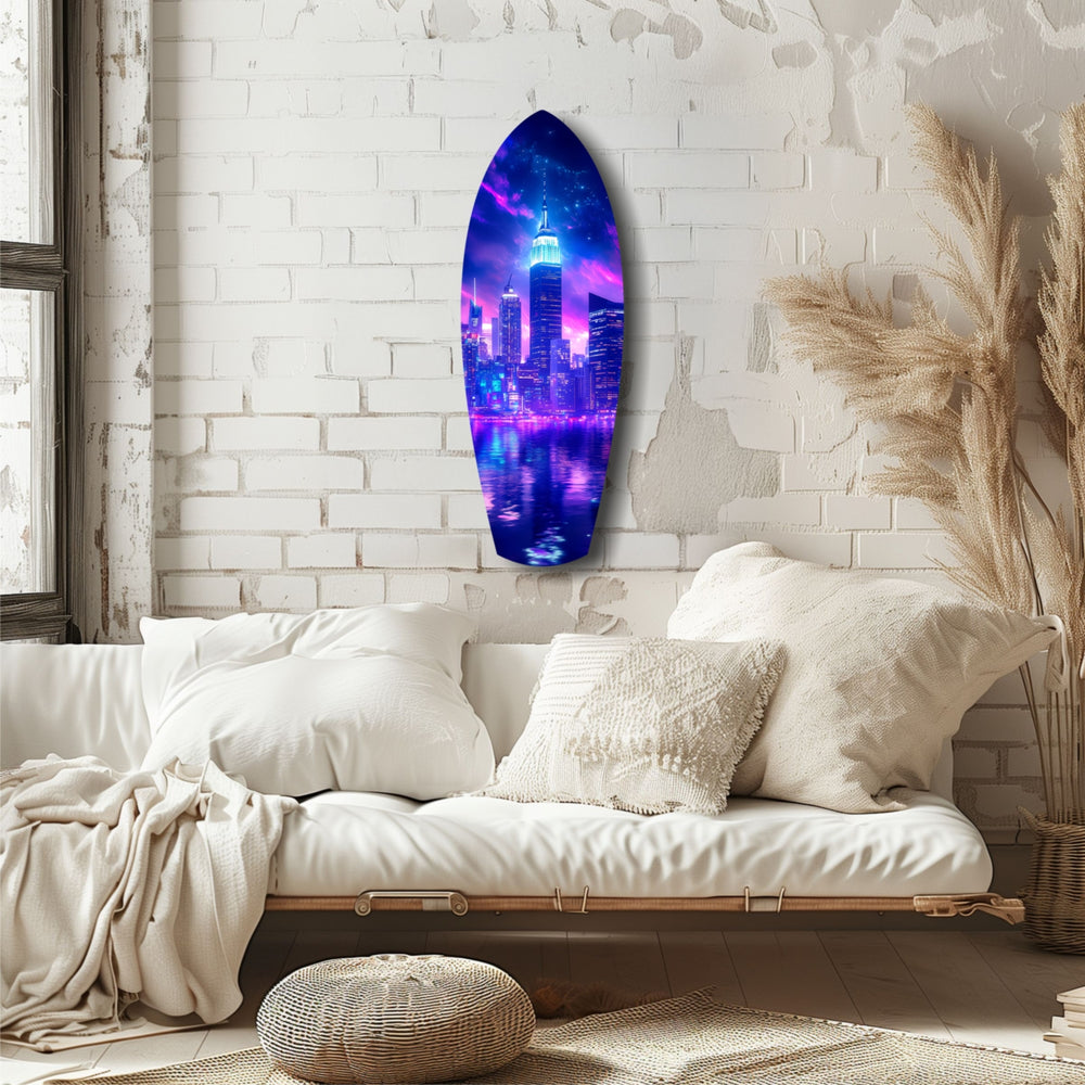 Empire City Glass Wall Art.
