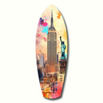 Empire City Glass Wall Art.
