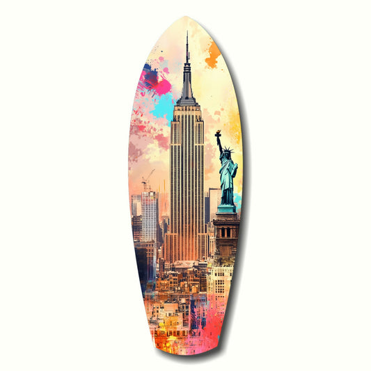 Empire City Glass Wall Art.