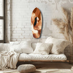 Listening the Waves Glass Wall Art.