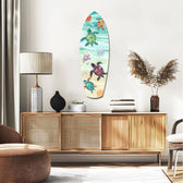 Caretta Caretta Glass Wall Art.