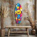 Smiley Glass Wall Art.