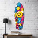 Smiley Glass Wall Art.
