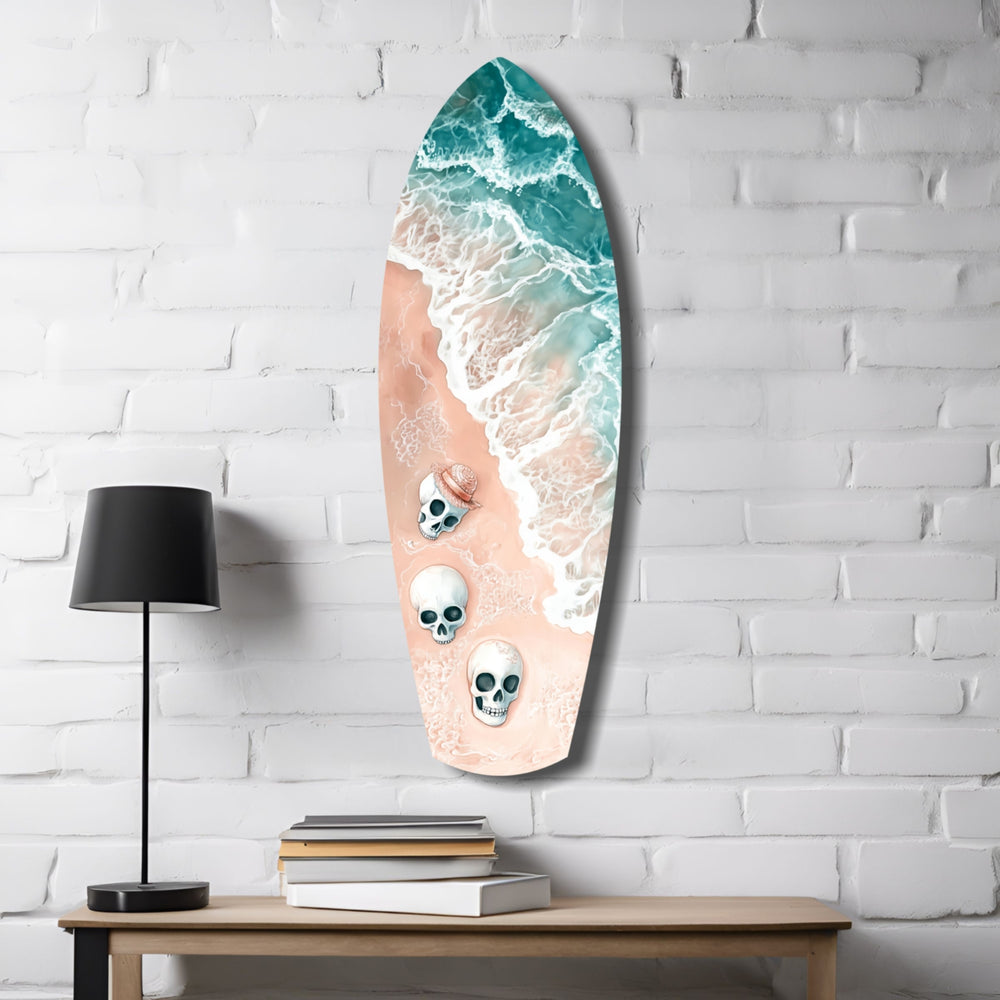 Seashore Glass Wall Art.