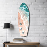 Seashore Glass Wall Art.