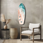 Seashore Glass Wall Art.