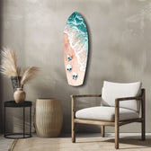 Seashore Glass Wall Art.