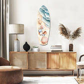 Shoreline Treasures  Glass Wall Art.