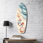 Shoreline Treasures  Glass Wall Art.