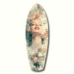 Floral Madonna Glass Wall Art.