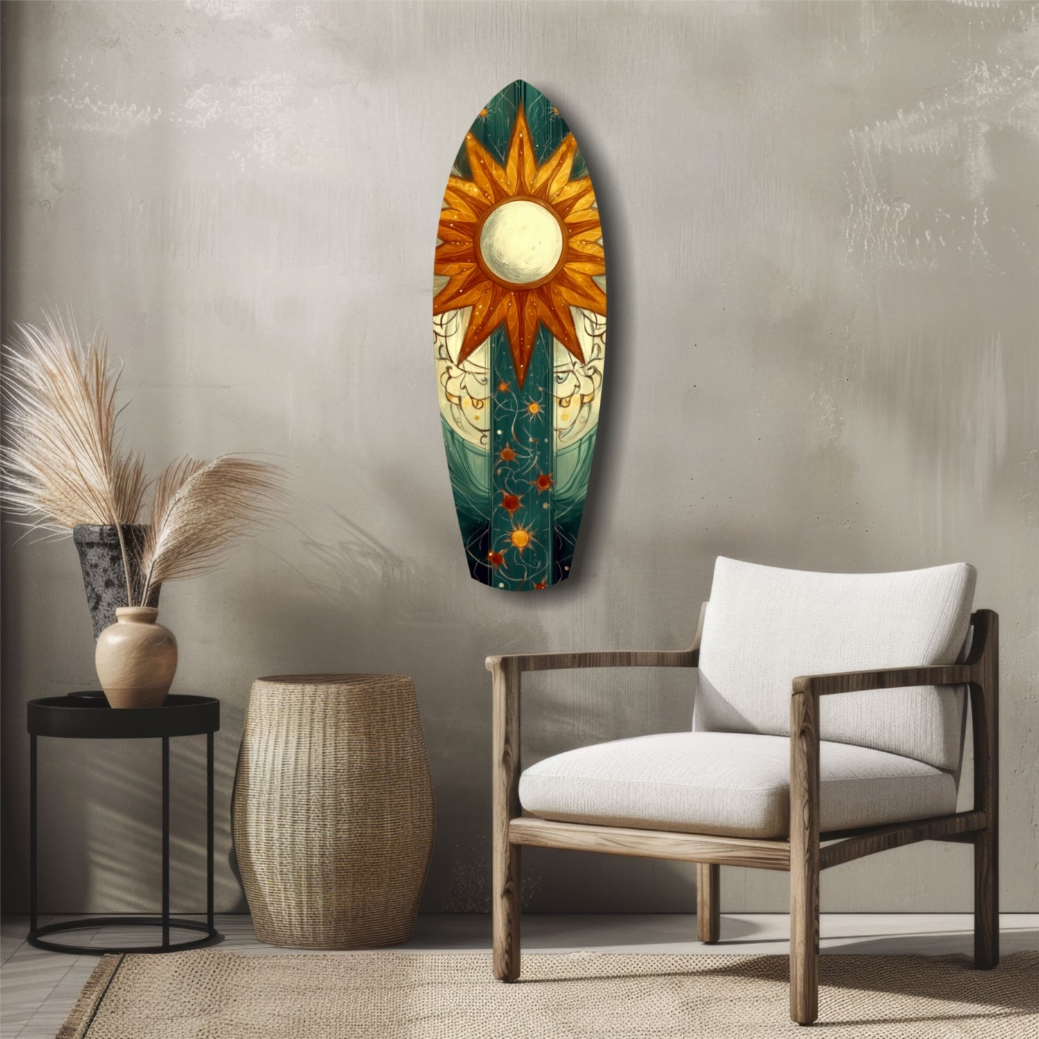 Radiant Horizon Glass Wall Art.