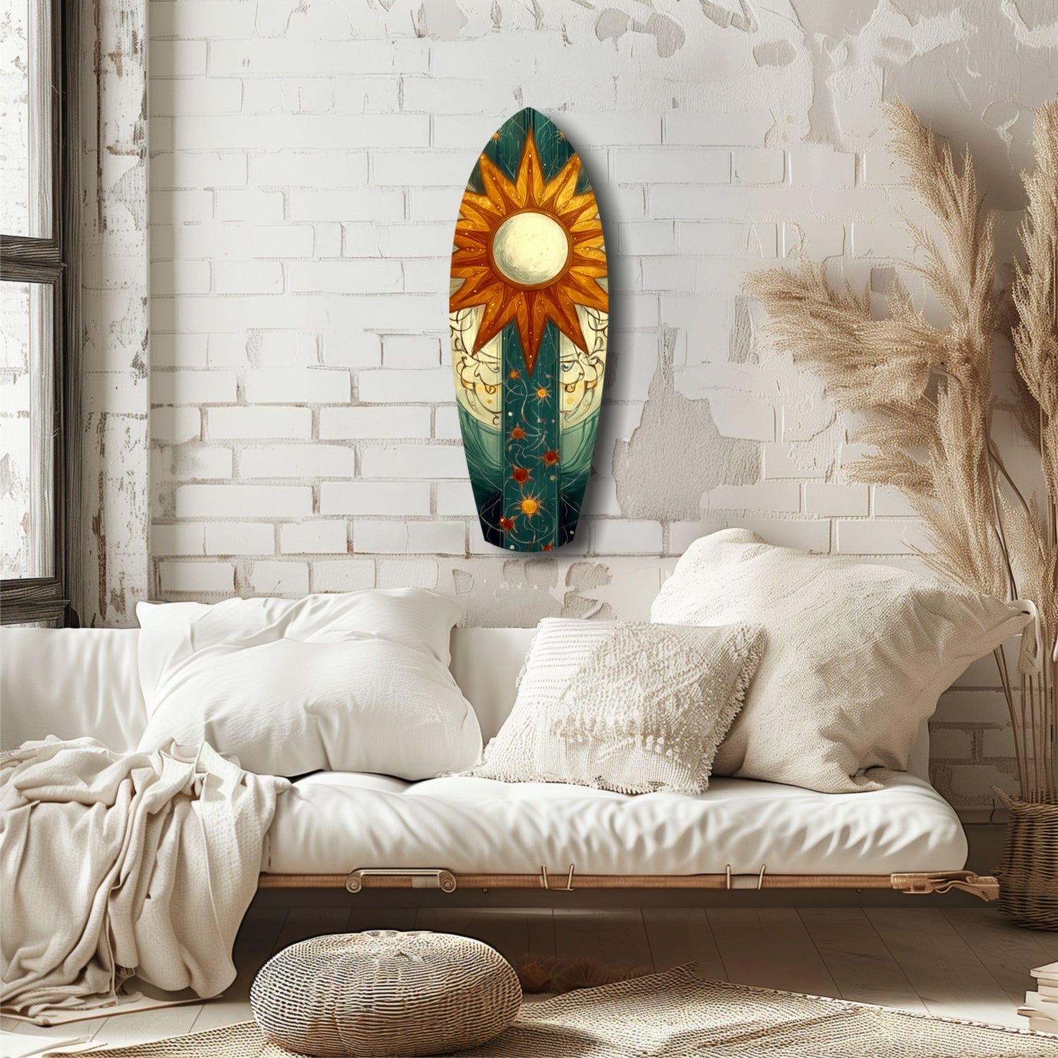 Radiant Horizon Glass Wall Art.