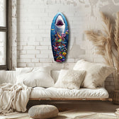 Beneath the Predator Glass Wall Art.