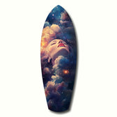 Celestial Dreamer Glass Wall Art.