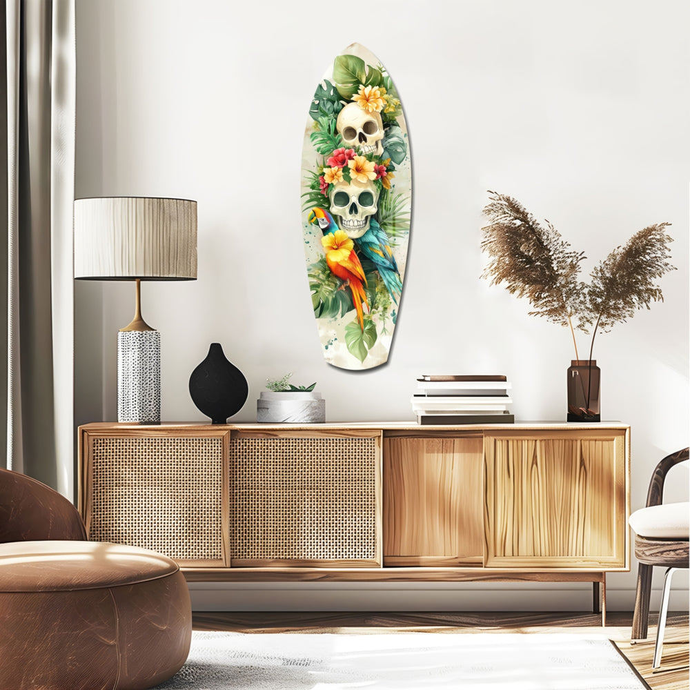 Tropical Mystique Glass Wall Art.