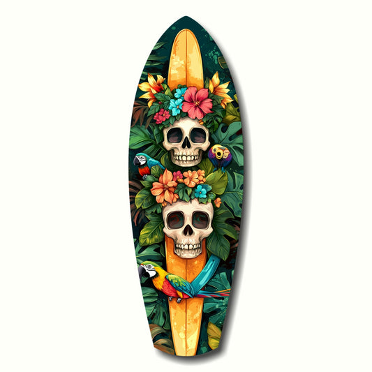 Tropical Mystique V2 Glass Wall Art.