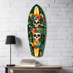 Tropical Mystique V2 Glass Wall Art.