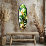 Tropical Forest Glass Wall Art.