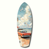 Timeless by the Sea Glass Wall Art.